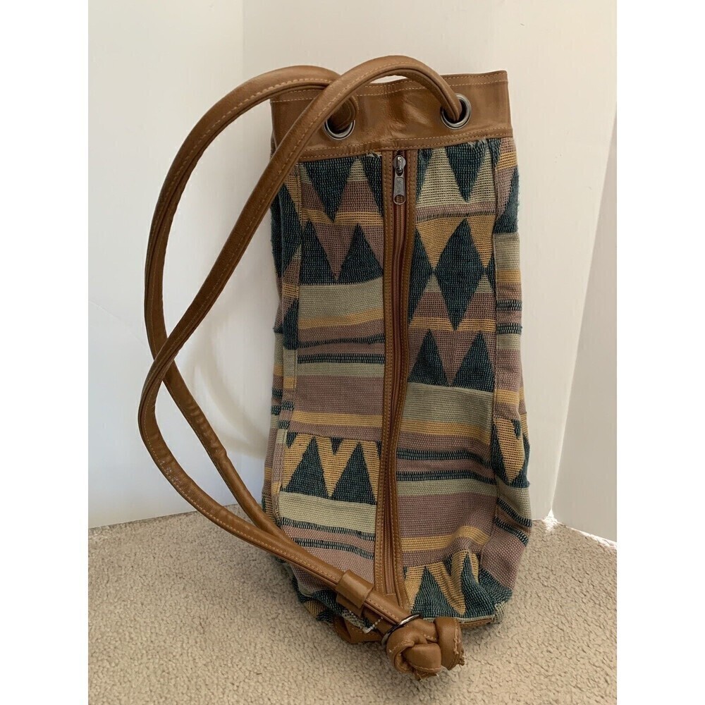 Verdi‎ Boho Aztec Backpack Travel Bag - Picture 2 of 8